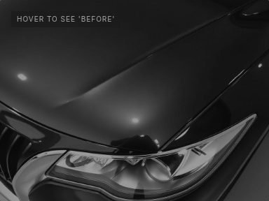 BMW M4 Bumper Restoration — before