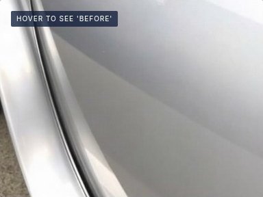 Mercedes E-Class Side Repair — after
