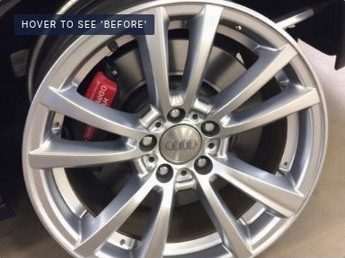 Audi Diamond-Cut Refurbishment — after