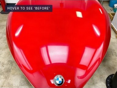 Porsche 911 Front-End Respray — after
